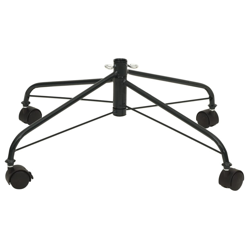 vidaXL Christmas Tree Stand with Wheels 50x46x21.5 cm