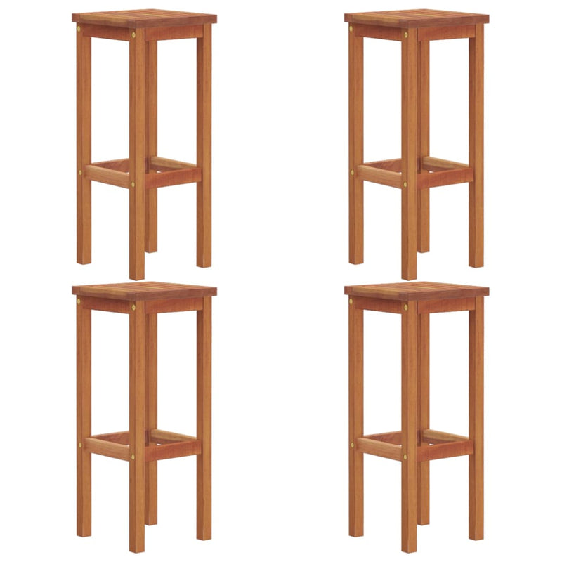 vidaXL 5 Piece Garden Bar Set Solid Wood Acacia