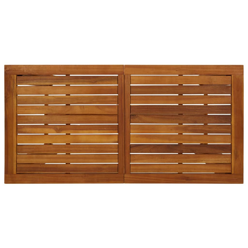 vidaXL 7 Piece Garden Bar Set Solid Wood Acacia