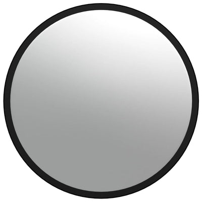 vidaXL Indoor Convex Traffic Mirror Black Ø40 cm Acrylic