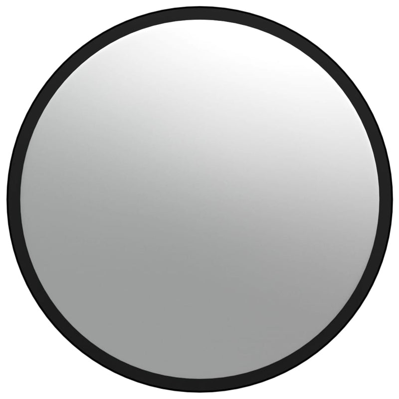 vidaXL Indoor Convex Traffic Mirror Black Ø40 cm Acrylic