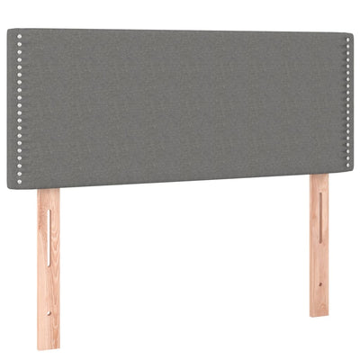 vidaXL Headboard Dark Grey 100 cm Fabric