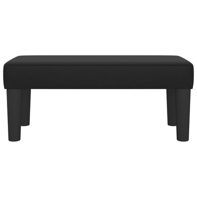 vidaXL Bench Black 70x30x30 cm Faux Leather