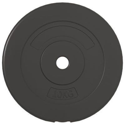 vidaXL Weight Plates 4 pcs 30 kg Cement