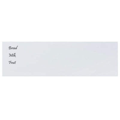 vidaXL Wall-mounted Magnetic Board Black 40x30 cm Tempered Glass