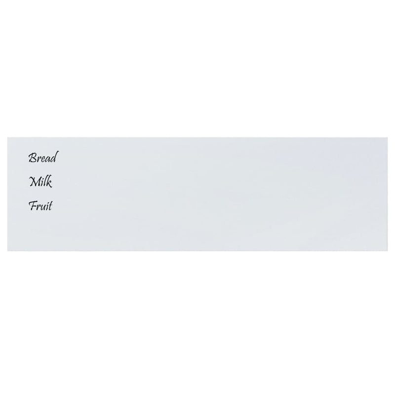 vidaXL Wall-mounted Magnetic Board Black 40x30 cm Tempered Glass