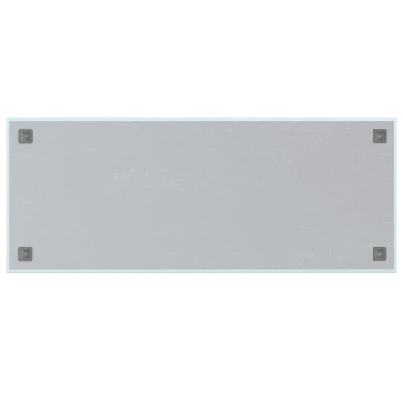 vidaXL Wall-mounted Magnetic Board Black 40x30 cm Tempered Glass