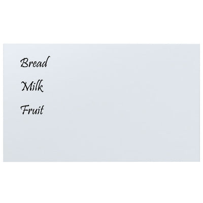 vidaXL Wall-mounted Magnetic Board Black 40x40 cm Tempered Glass