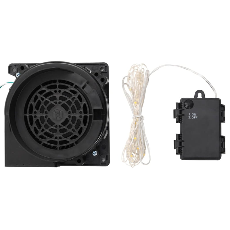 vidaXL Christmas Inflatable Santa Claus with LEDs 370 cm