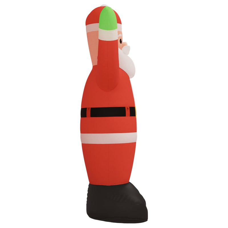 vidaXL Inflatable Santa Claus with LEDs 620 cm