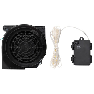 vidaXL Christmas Inflatable Snowman with LEDs 805 cm