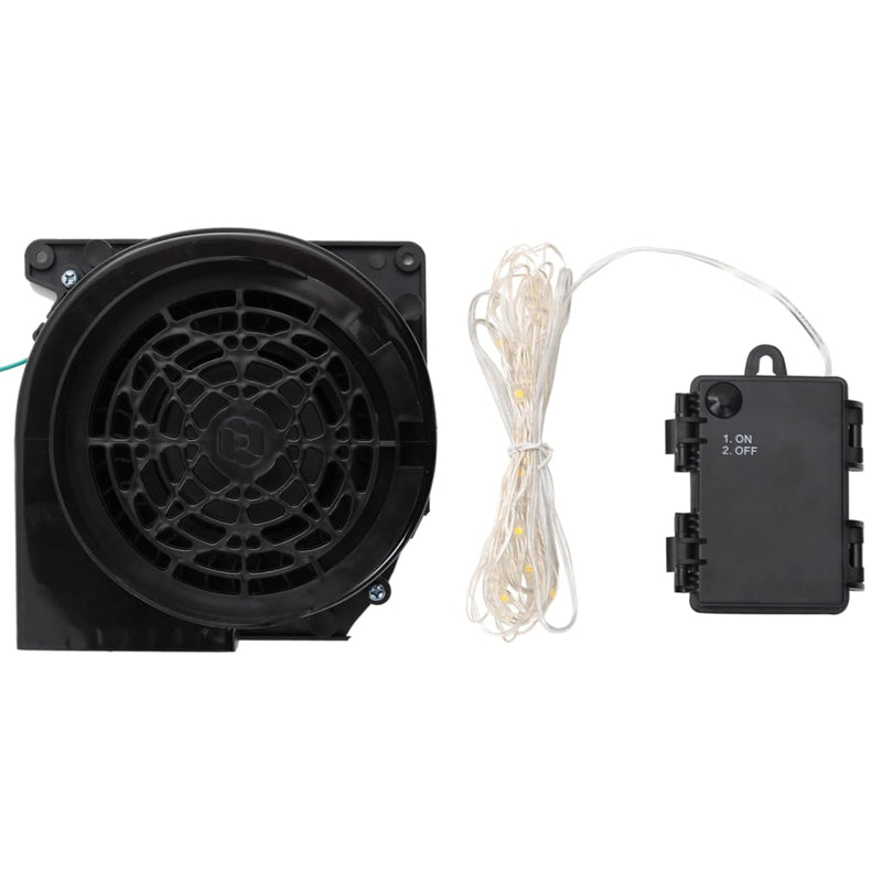 vidaXL Christmas Inflatable Snowman with LEDs 805 cm