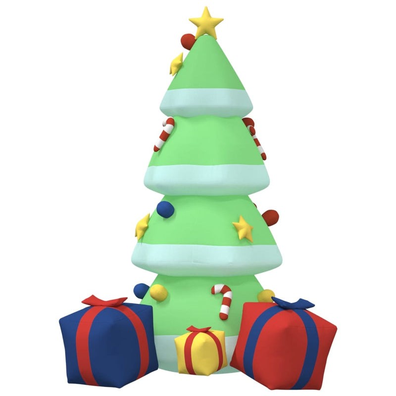vidaXL Inflatable Christmas Tree with LEDs 240 cm