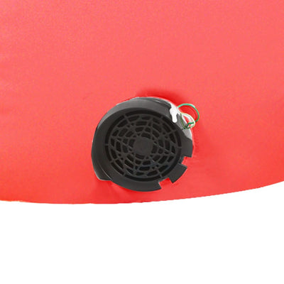 vidaXL Christmas Inflatable Santa and Reindeer Decoration LED 138 cm