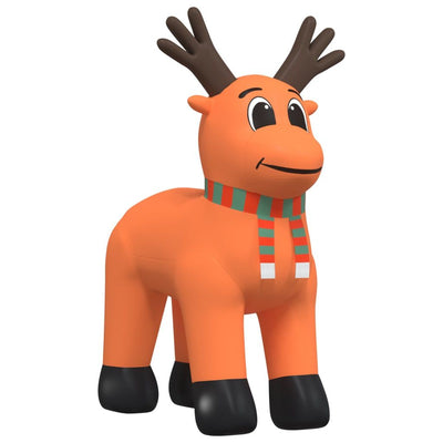 vidaXL Christmas Inflatable Reindeer with LEDs 500 cm