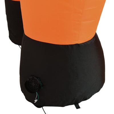 vidaXL Christmas Inflatable Reindeer with LEDs 500 cm