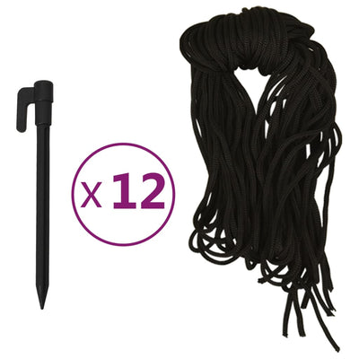 vidaXL Christmas Inflatable Reindeer with LEDs 500 cm