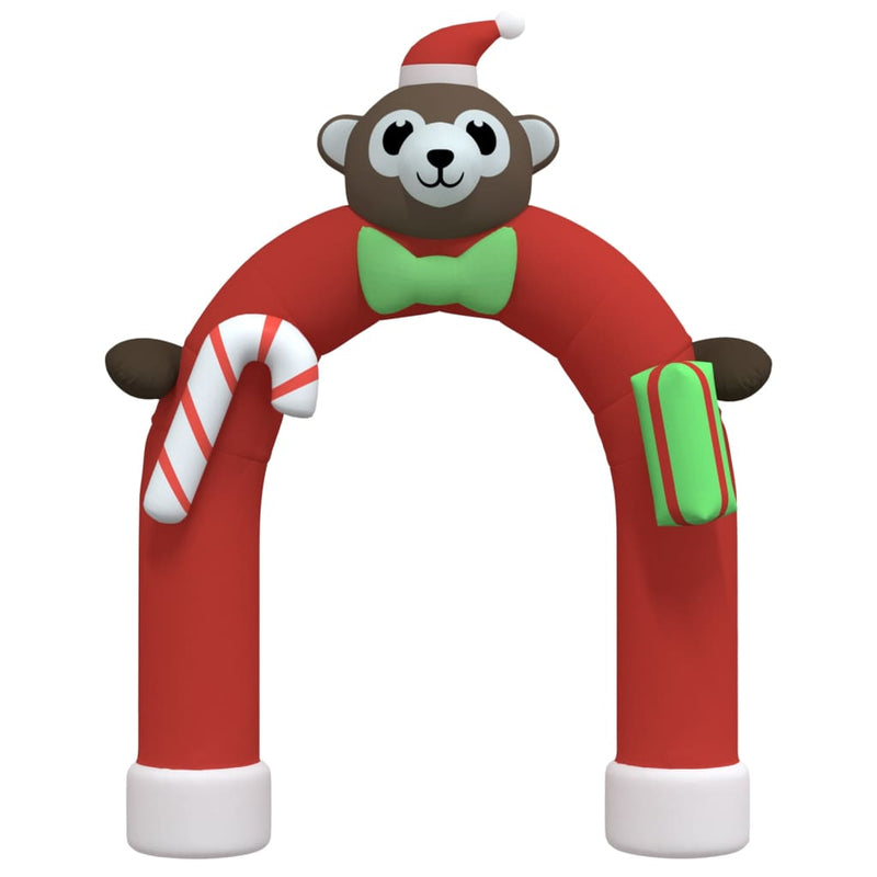 vidaXL Christmas Inflatable Arch Gate LED 270 cm