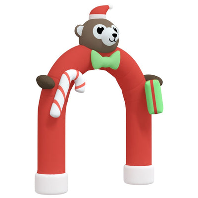 vidaXL Christmas Inflatable Arch Gate LED 270 cm