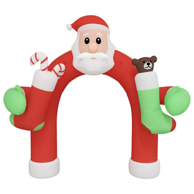 vidaXL Christmas Inflatable Arch Gate LED 270 cm
