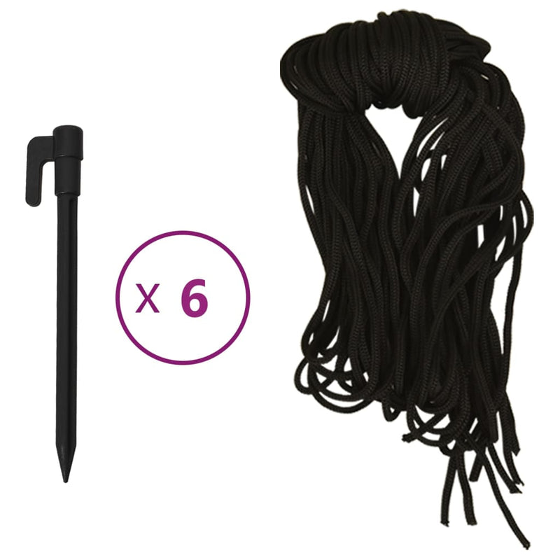 vidaXL Christmas Inflatable Santa and Reindeer Decoration LED 145 cm