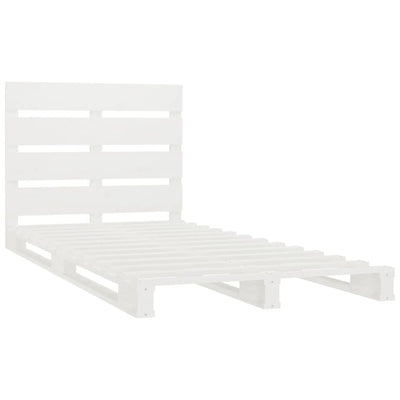 vidaXL Bed Frame without Mattress Black 100x200 cm Solid Wood Pine
