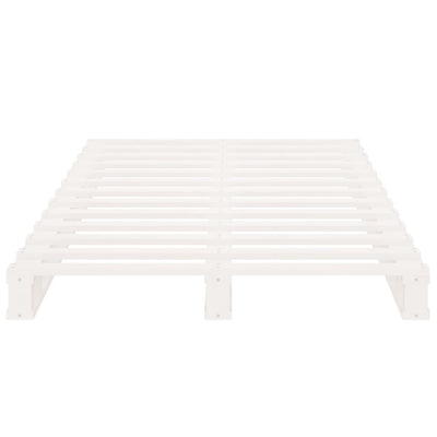vidaXL Bed Frame without Mattress Black 100x200 cm Solid Wood Pine