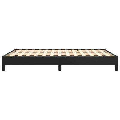 vidaXL Bed Frame without Mattress Black King Single Faux Leather