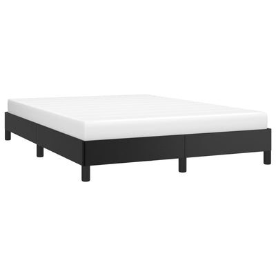 vidaXL Bed Frame without Mattress Black King Single Faux Leather