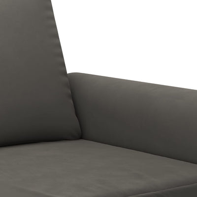 vidaXL Sofa Chair Dark Grey 60 cm Velvet