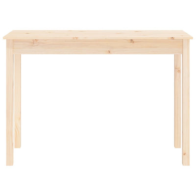 vidaXL Console Table 110x40x75 cm Solid Wood Pine