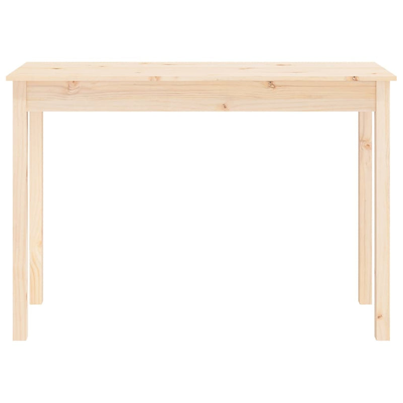 vidaXL Console Table 110x40x75 cm Solid Wood Pine