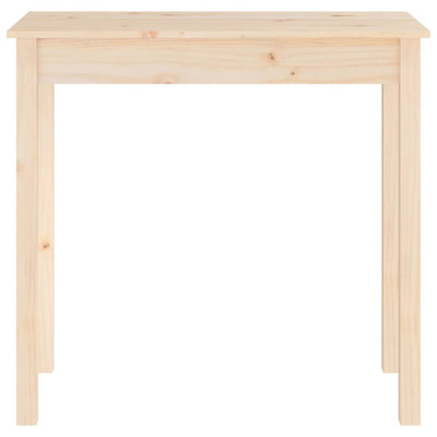 vidaXL Console Table 110x40x75 cm Solid Wood Pine