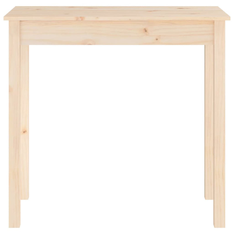 vidaXL Console Table 110x40x75 cm Solid Wood Pine