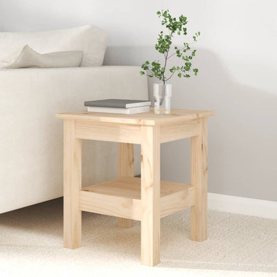 vidaXL Coffee Table 55x55x40 cm Solid Wood Pine