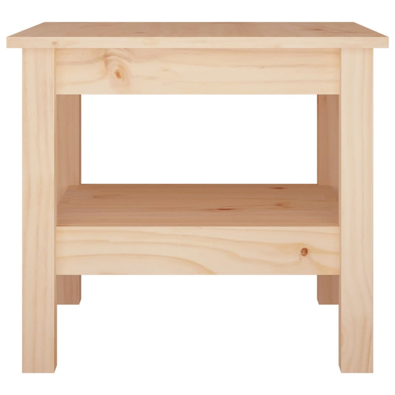 vidaXL Coffee Table 55x55x40 cm Solid Wood Pine
