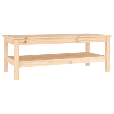 vidaXL Coffee Table 55x55x40 cm Solid Wood Pine
