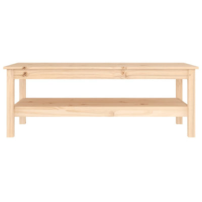 vidaXL Coffee Table 55x55x40 cm Solid Wood Pine