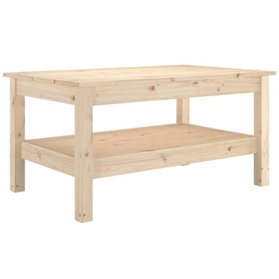 vidaXL Coffee Table 55x55x40 cm Solid Wood Pine