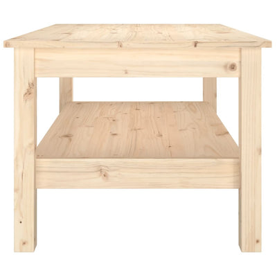 vidaXL Coffee Table 55x55x40 cm Solid Wood Pine
