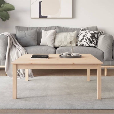vidaXL Coffee Table 110x50x30 cm Solid Wood Pine