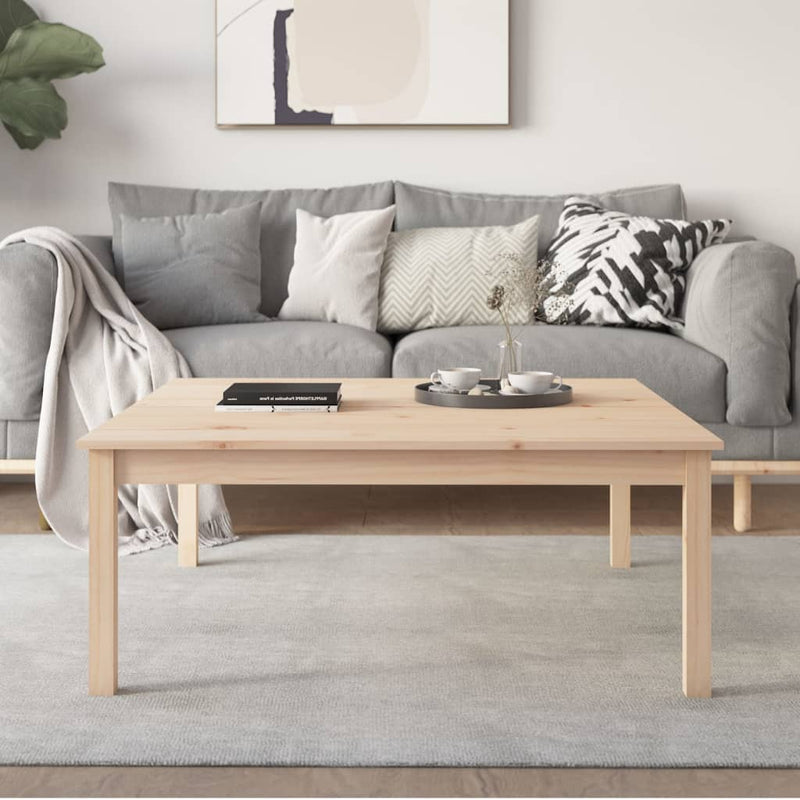 vidaXL Coffee Table 110x50x30 cm Solid Wood Pine
