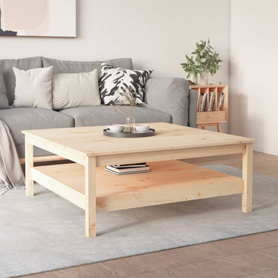 vidaXL Coffee Table 55x55x40 cm Solid Wood Pine