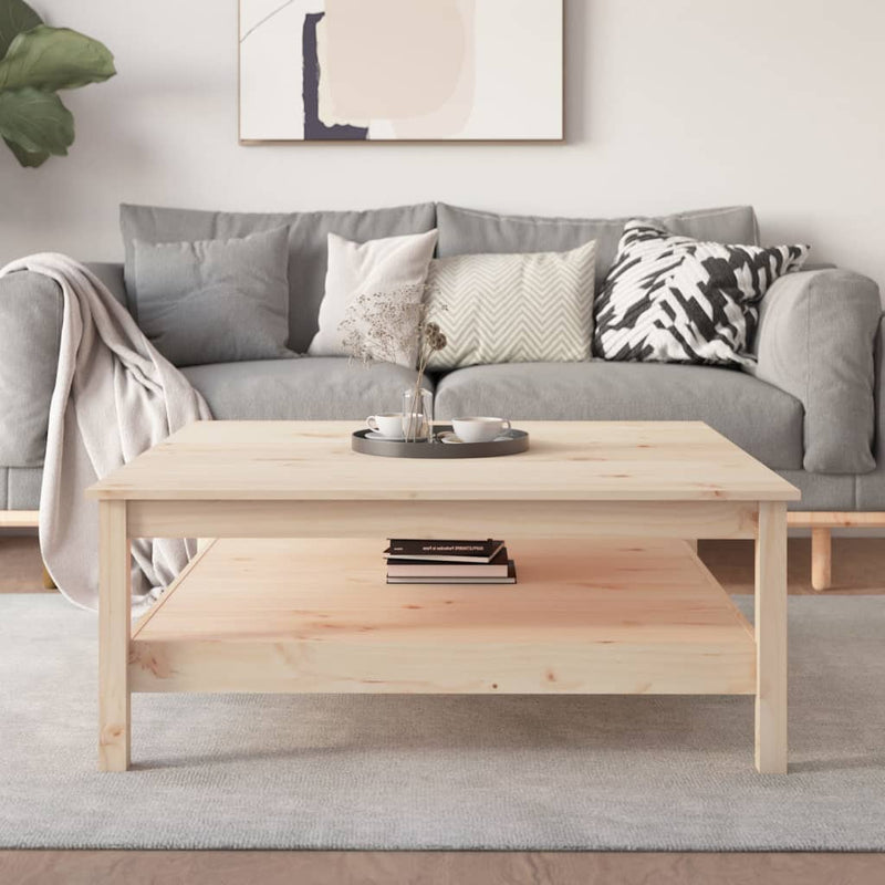 vidaXL Coffee Table 55x55x40 cm Solid Wood Pine