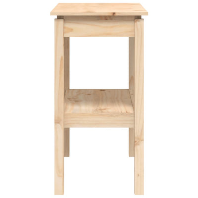 vidaXL Console Table 110x40x75 cm Solid Wood Pine