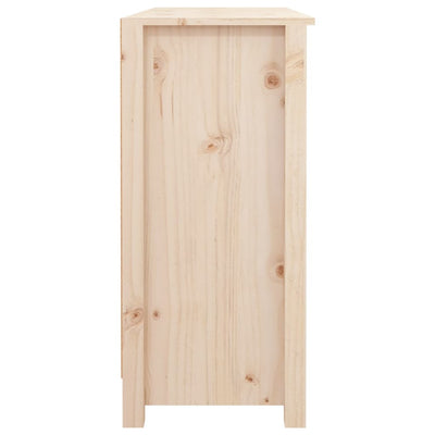 vidaXL Sideboard 100x35x74.5 cm Solid Wood Pine