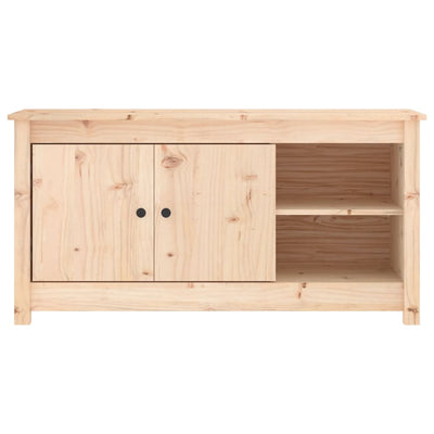 vidaXL TV Cabinet 103x36.5x52 cm Solid Wood Pine