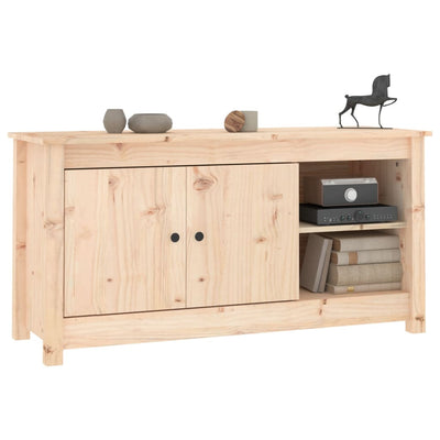 vidaXL TV Cabinet 103x36.5x52 cm Solid Wood Pine