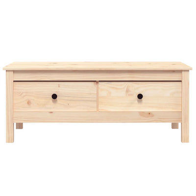vidaXL Coffee Table 100x50x40 cm Solid Wood Pine