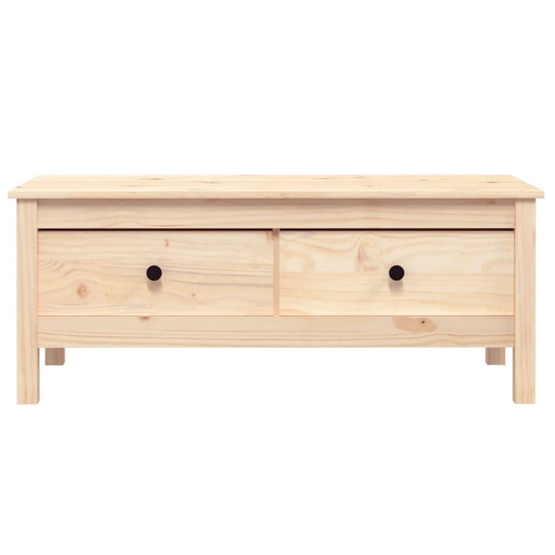 vidaXL Coffee Table 100x50x40 cm Solid Wood Pine